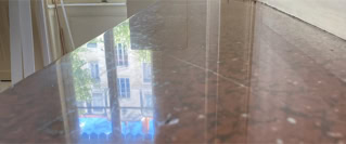 Rénovation de cheminée en marbre