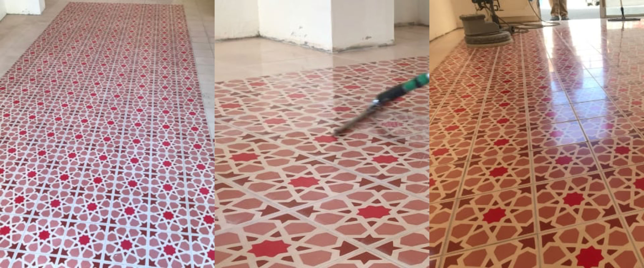 CARREAUX CIMENT : Sauvez-les ! Ponçage et traitements