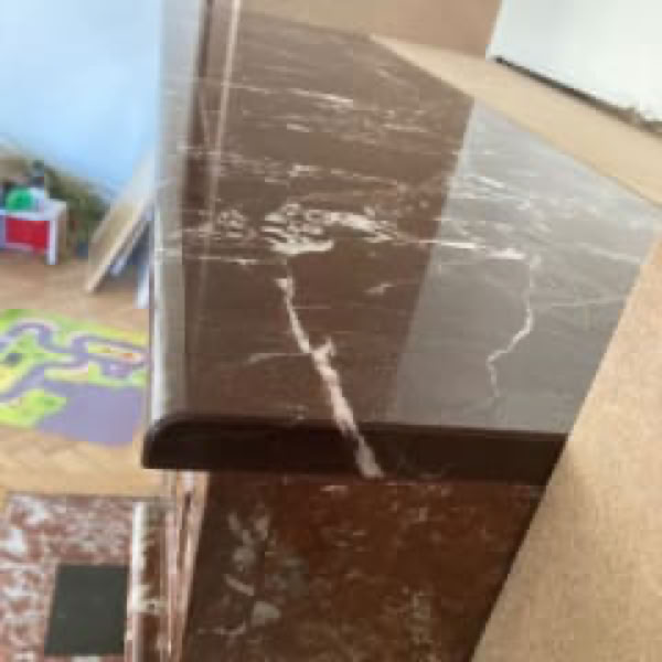 Rénovation de cheminée en marbre