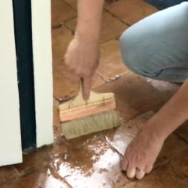 décapage tomette